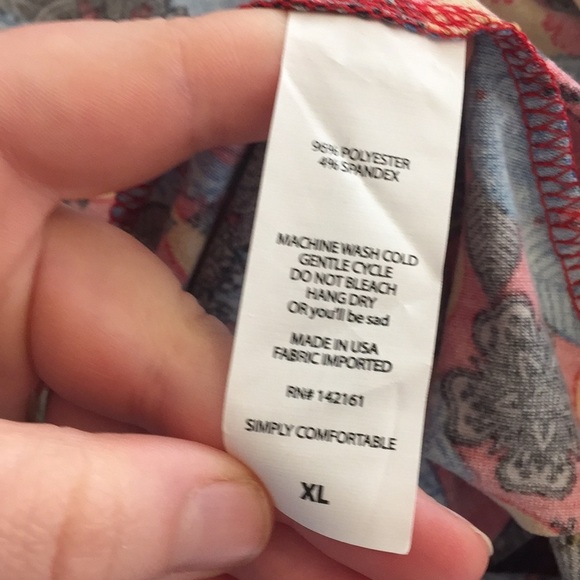 XL LuLaRoe Maxi Skirt F06 1133 - Picture 4 of 4